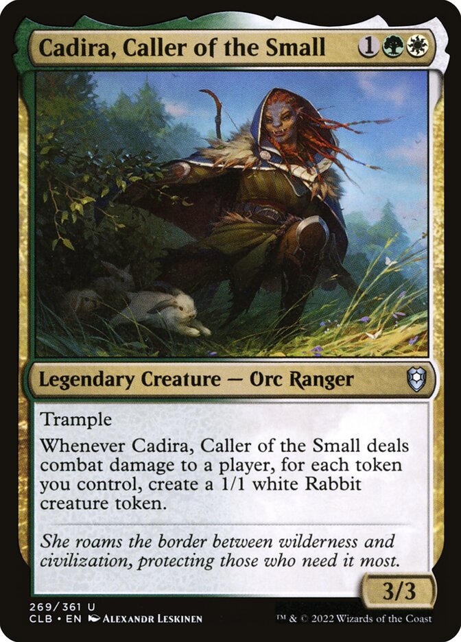 Cadira, Caller of the Small 269/361 (Commander Legends: Battle for Baldur's Gate) 