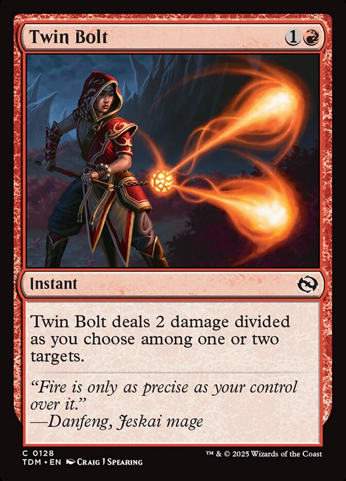 Twin Bolt 128/291 (Tarkir: Dragonstorm) 