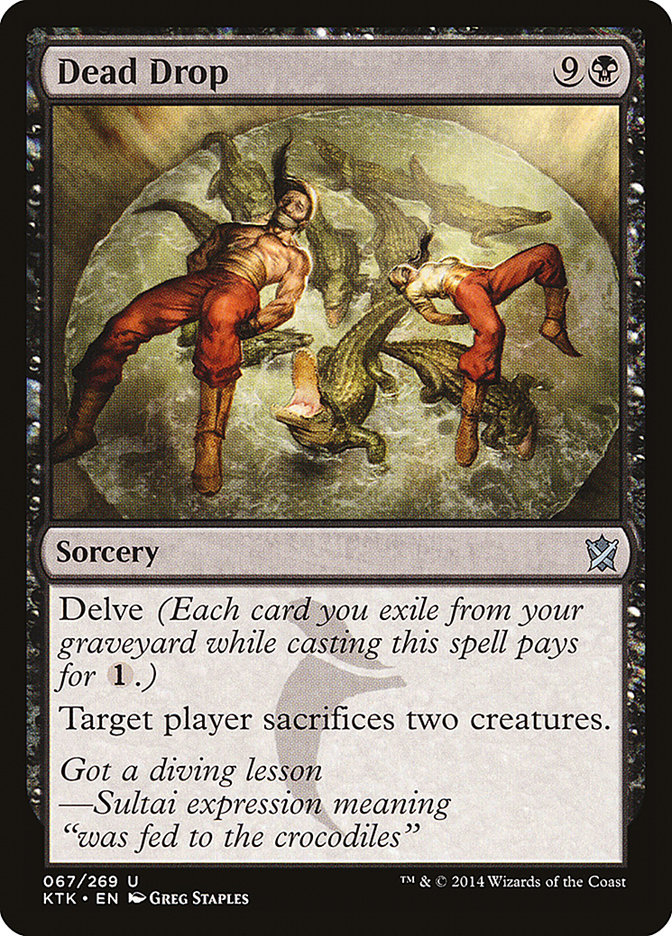 Dead Drop 67/269 (Khans of Tarkir) 