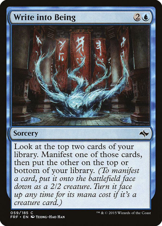 Write into Being 59/185 (Fate Reforged) 