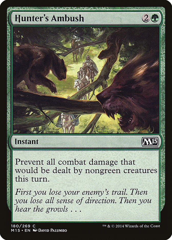 Hunter's Ambush 180/269 (Magic 2015 (M15)) 
