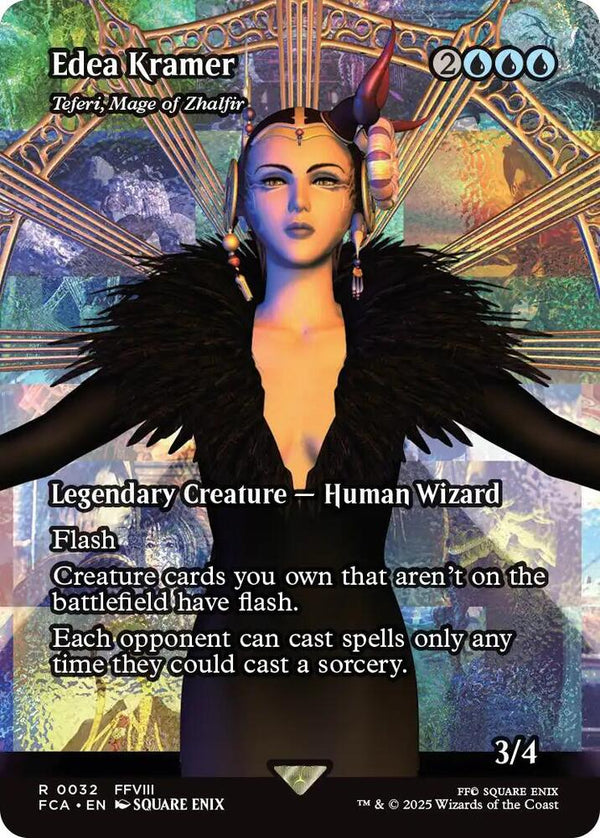 Edea Kramer - Teferi, Mage of Zhalfir 32/64 (FINAL FANTASY: Through the Ages)  - Showcase