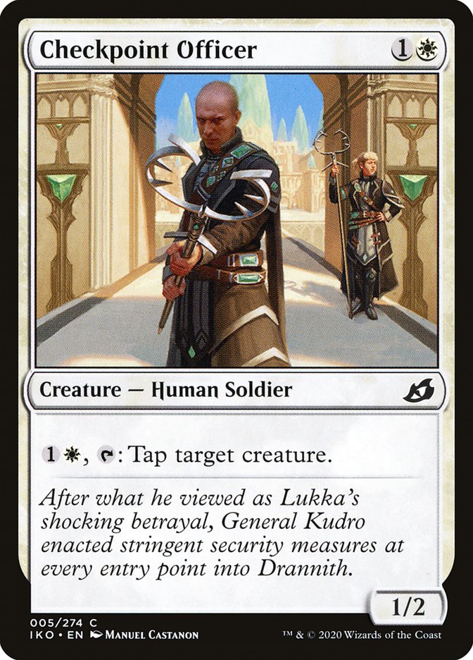 Checkpoint Officer 5/274 (Ikoria: Lair of Behemoths) 
