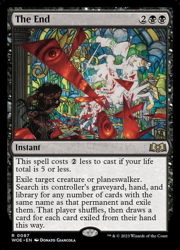 The End 87/276 (Wilds of Eldraine)  - Foil