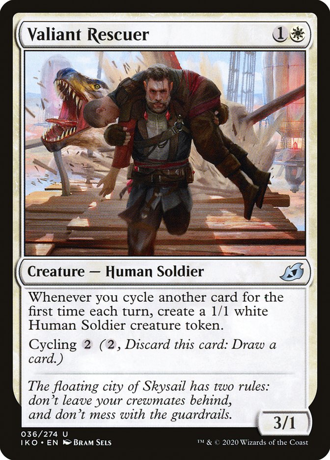 Valiant Rescuer 36/274 (Ikoria: Lair of Behemoths) 