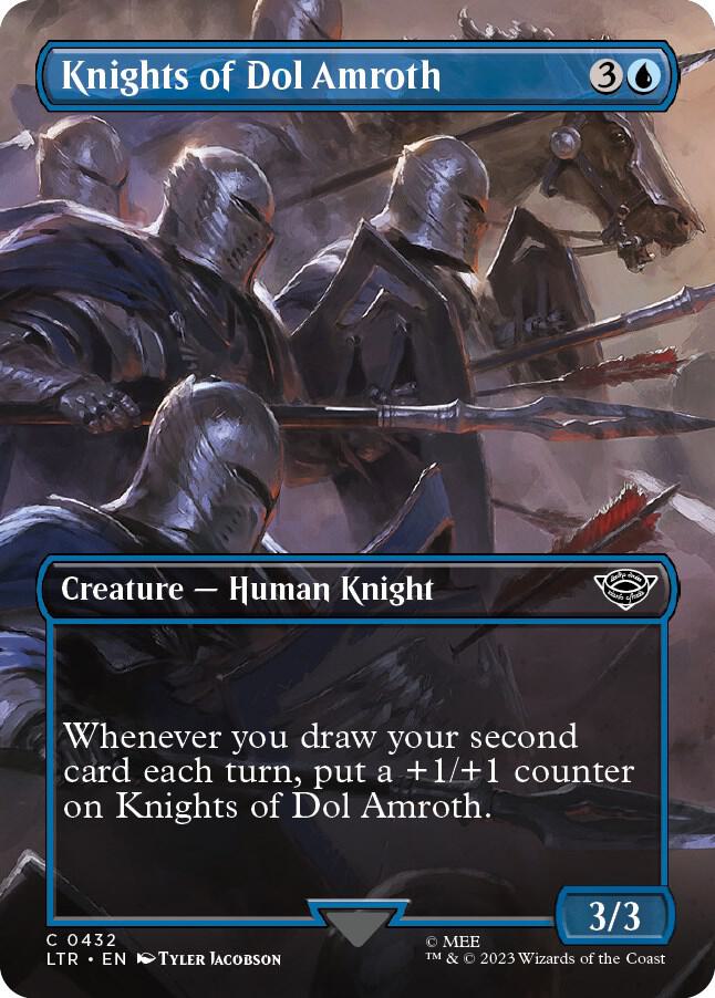 Knights of Dol Amroth 432 (Universes Beyond: The Lord of the Rings: Tales of Middle-earth)  - Borderless