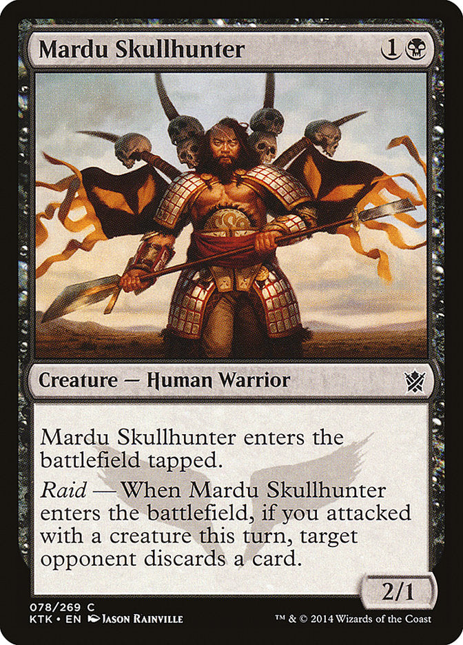 Mardu Skullhunter 78/269 (Khans of Tarkir) 