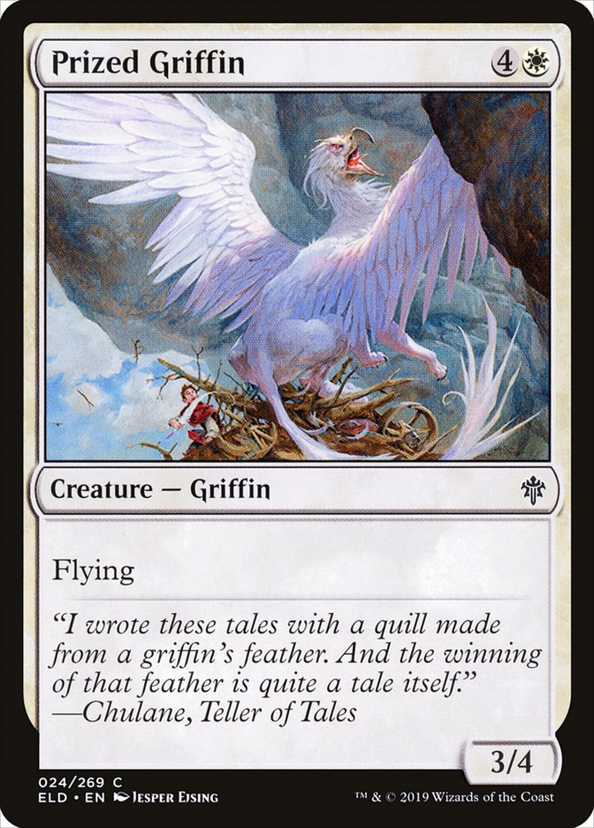 Prized Griffin 24/269 (Throne of Eldraine) 