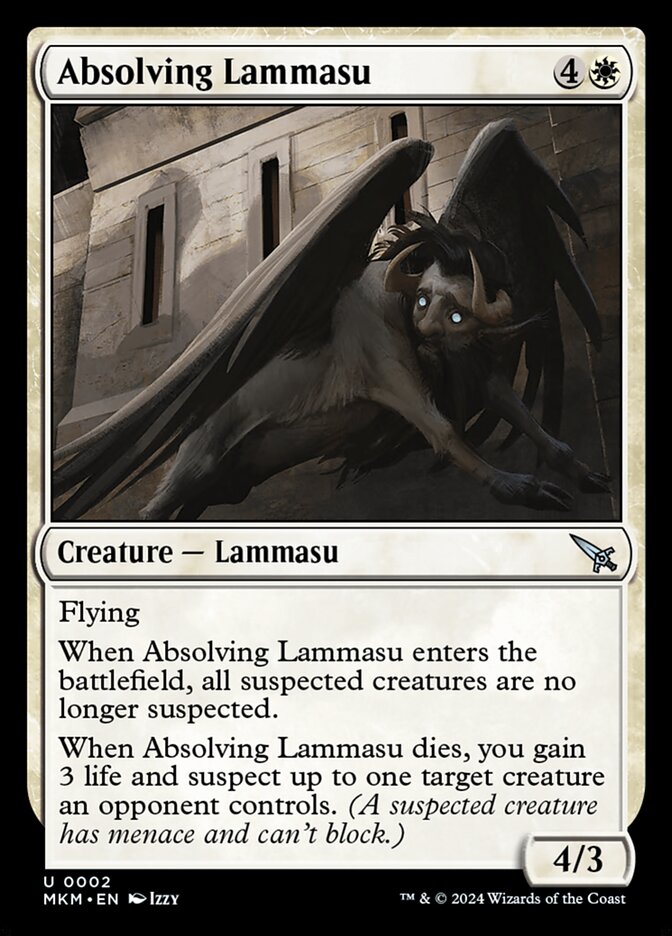 Absolving Lammasu 2/286 (Murders at Karlov Manor) 