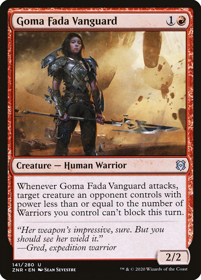 Goma Fada Vanguard 141/280 (Zendikar Rising) 