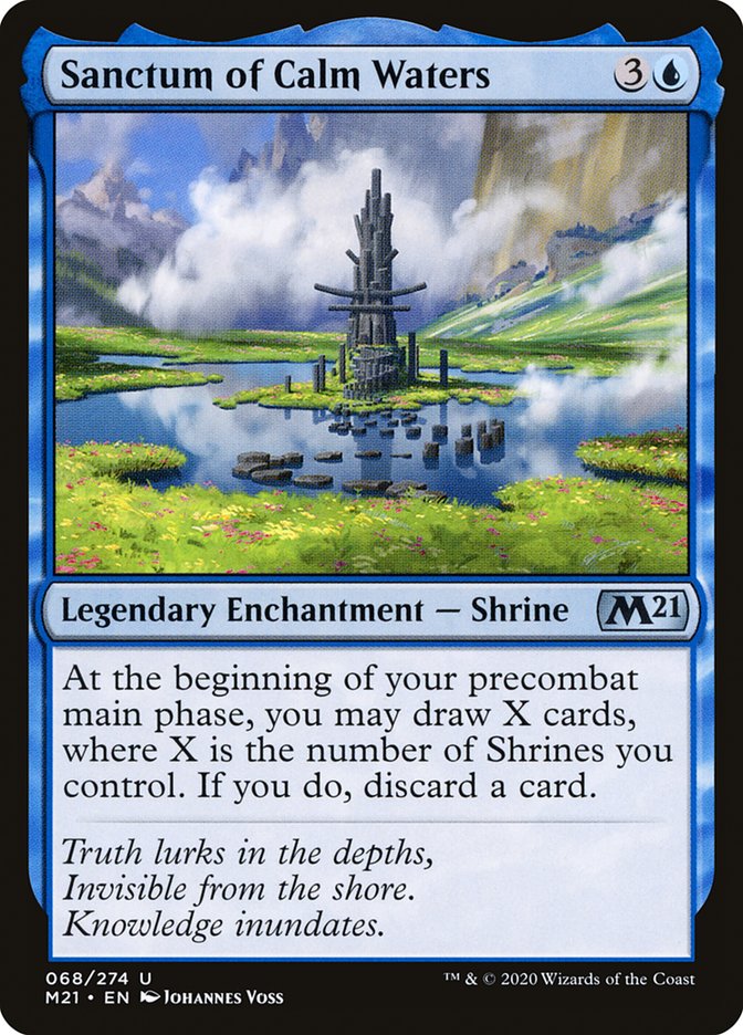 Sanctum of Calm Waters 68/274 (Core Set 2021) 