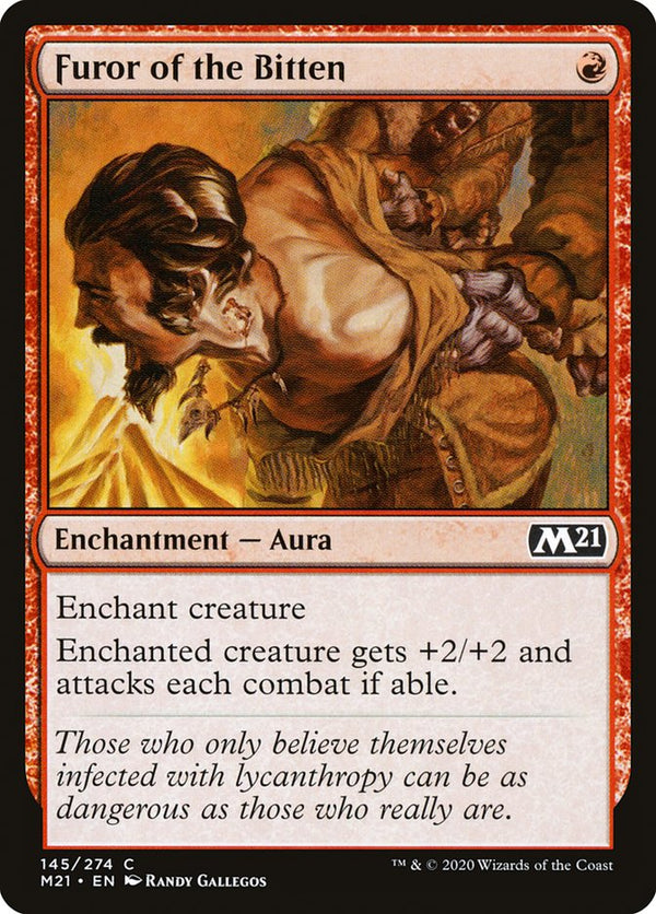 Furor of the Bitten 145/274 (Core Set 2021) 