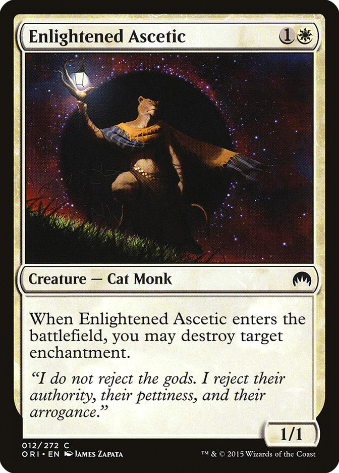 Enlightened Ascetic 12/272 (Magic Origins) 