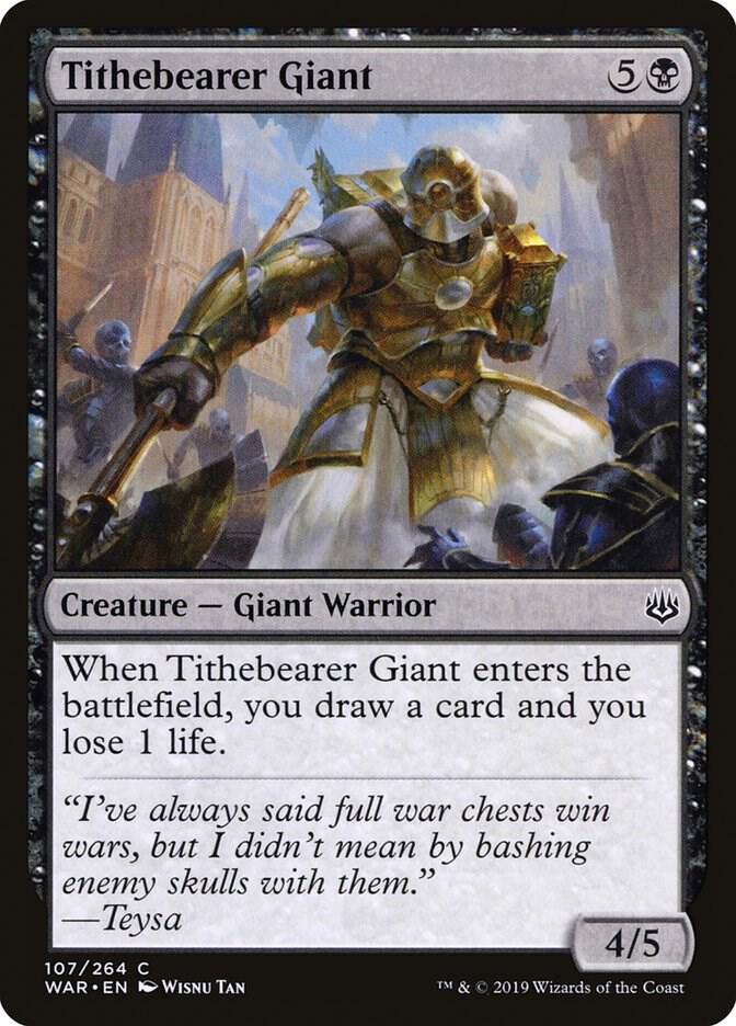 Tithebearer Giant 107/264 (War of the Spark) 