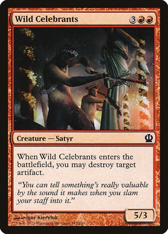 Wild Celebrants 147/249 (Theros) 