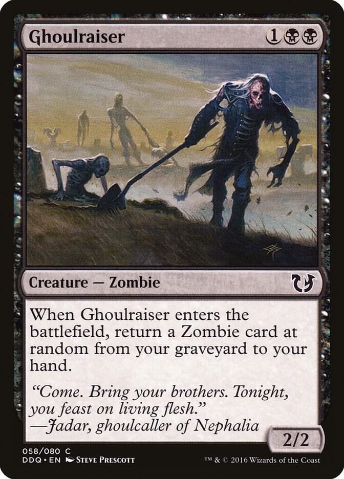 Ghoulraiser 58/80 (Duel Decks: Blessed vs. Cursed) 
