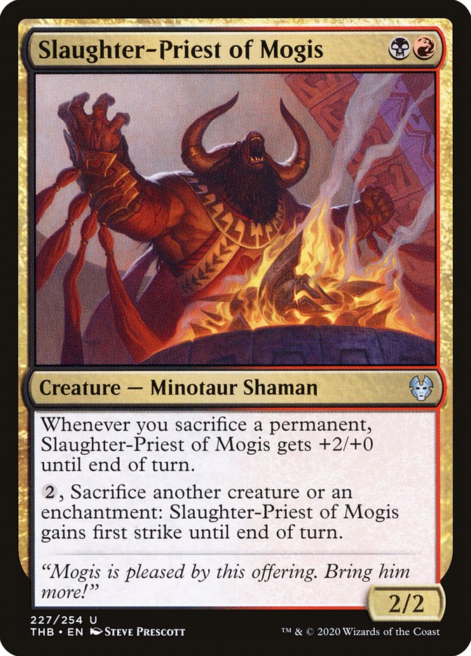 Slaughter-Priest of Mogis 227/254 (Theros Beyond Death) 
