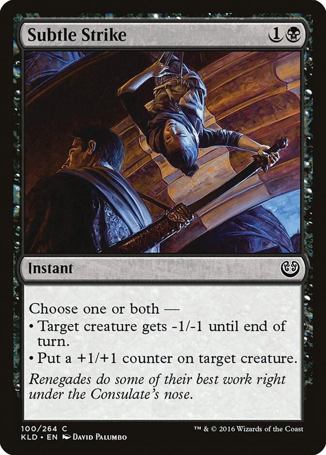 Subtle Strike 100 (Kaladesh) 