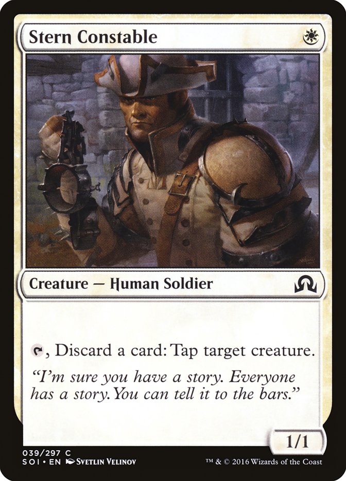 Stern Constable 39/297 (Shadows over Innistrad) 