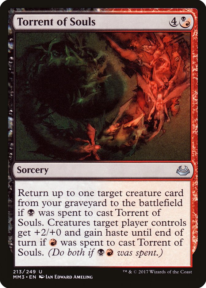Torrent of Souls 213/249 (Modern Masters 2017) 