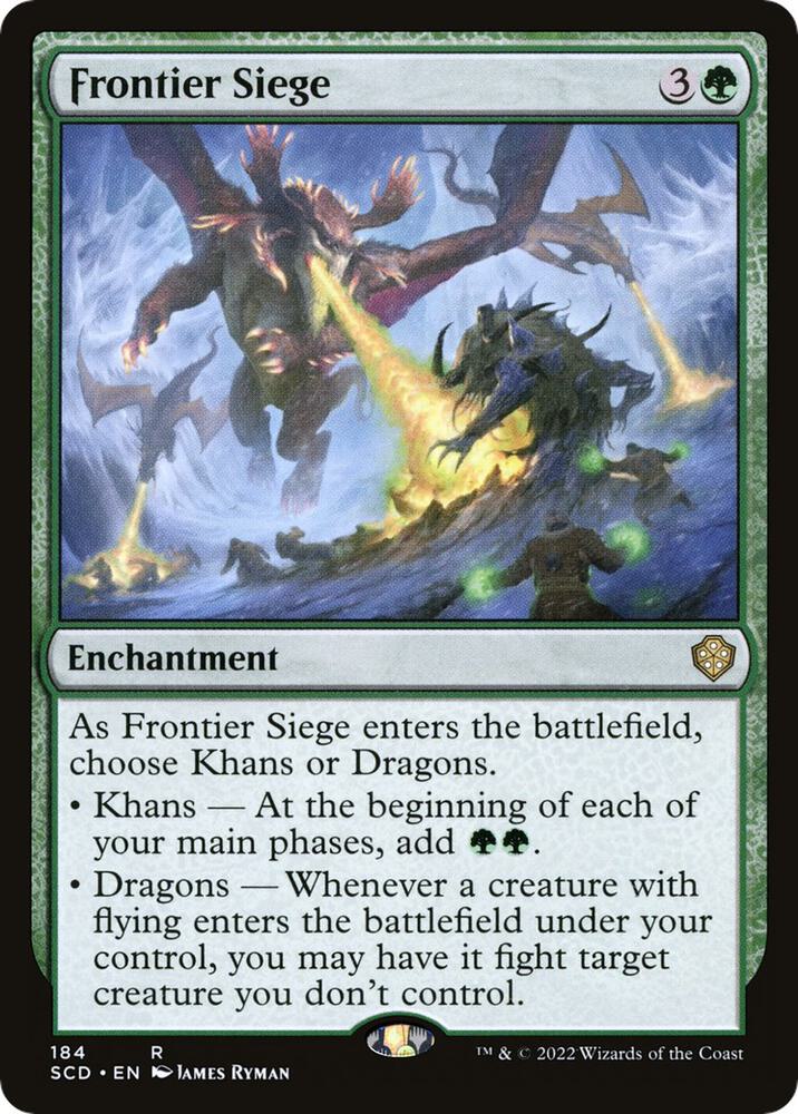 Frontier Siege 184/352 (Starter Commander Decks) 
