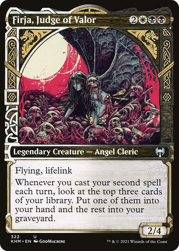 Firja, Judge of Valor 322/285 (Kaldheim)  - Showcase