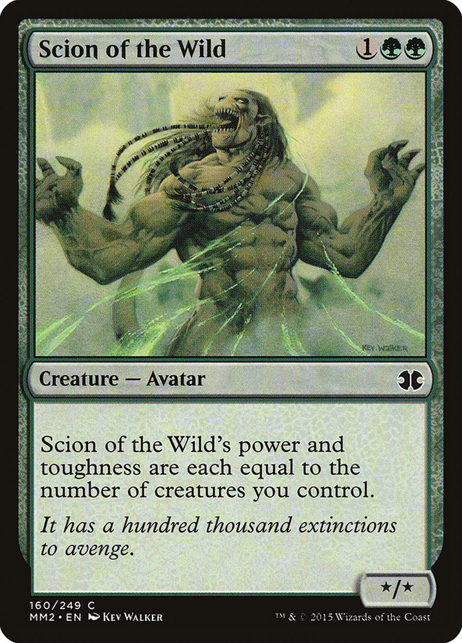 Scion of the Wild 160/249 (Modern Masters 2015) 