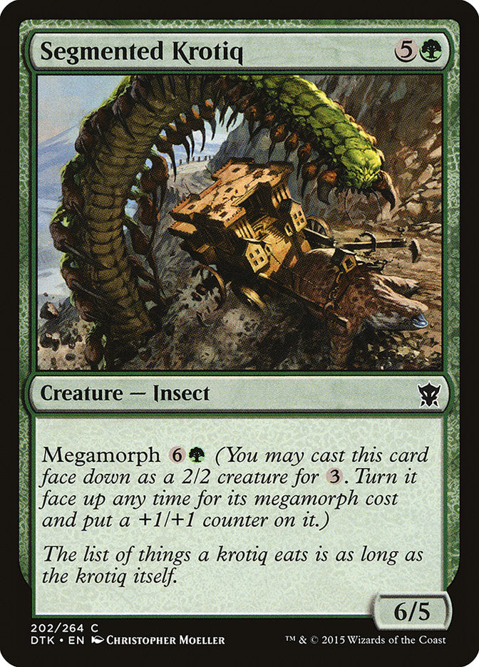 Segmented Krotiq 202/264 (Dragons of Tarkir) 