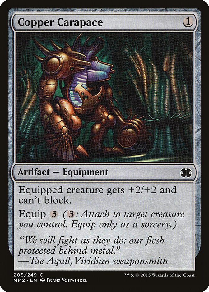 Copper Carapace 205/249 (Modern Masters 2015) 