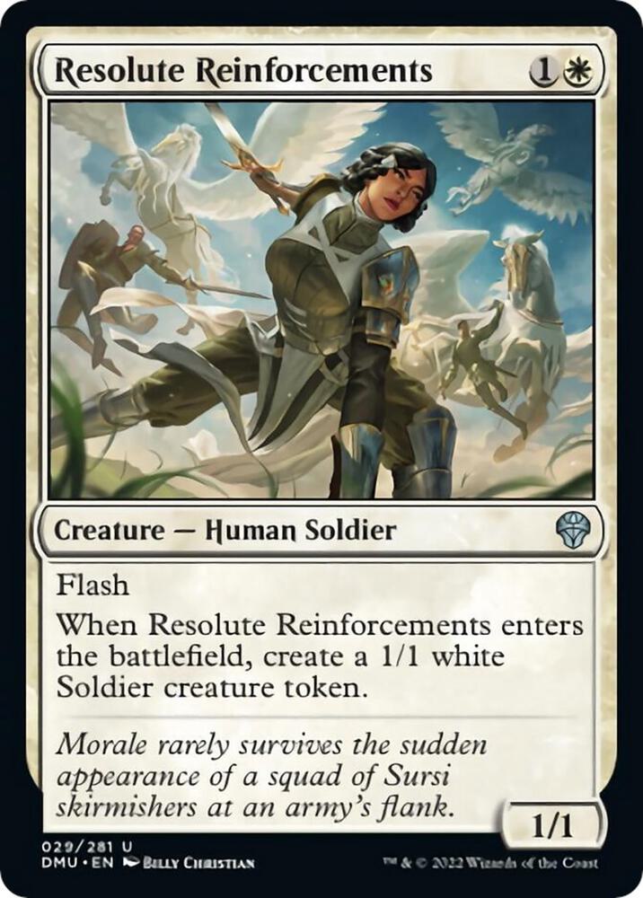 Resolute Reinforcements 29/281 (Dominaria United) 