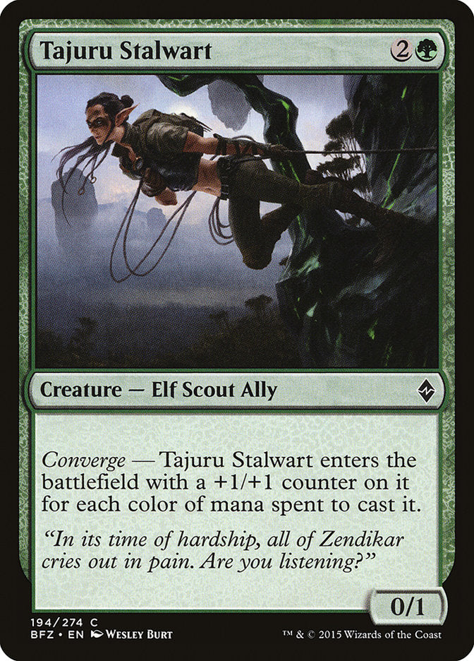 Tajuru Stalwart 194/274 (Battle for Zendikar) 