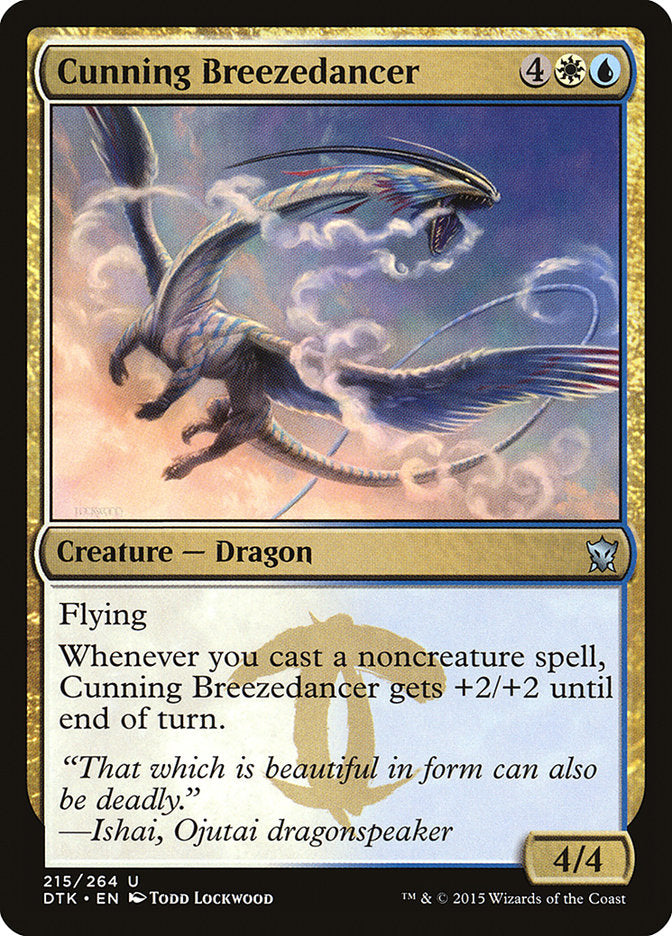 Cunning Breezedancer 215/264 (Dragons of Tarkir) 
