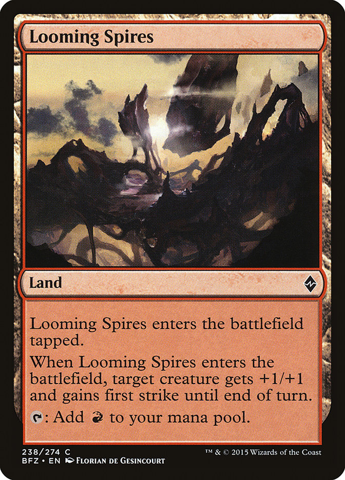 Looming Spires 238/274 (Battle for Zendikar) 