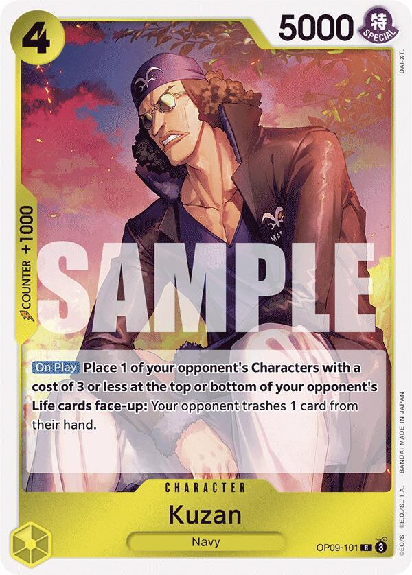 Kuzan OP09-101 (Emperors in the New World)  - Foil