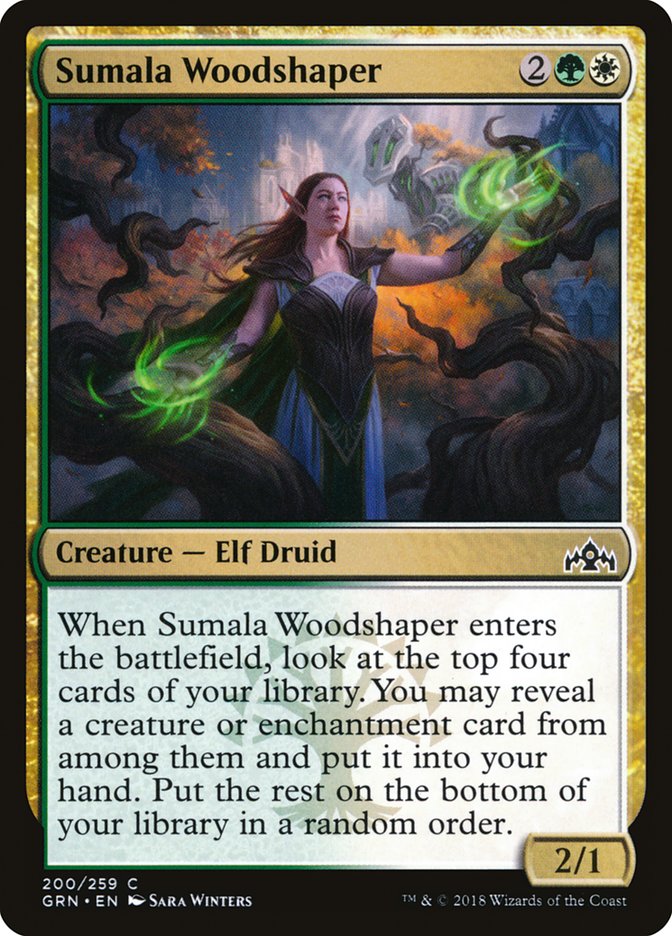 Sumala Woodshaper 200/259 (Guilds of Ravnica) 