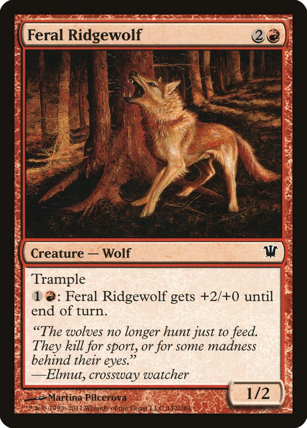 Feral Ridgewolf 142/264 (Innistrad) 
