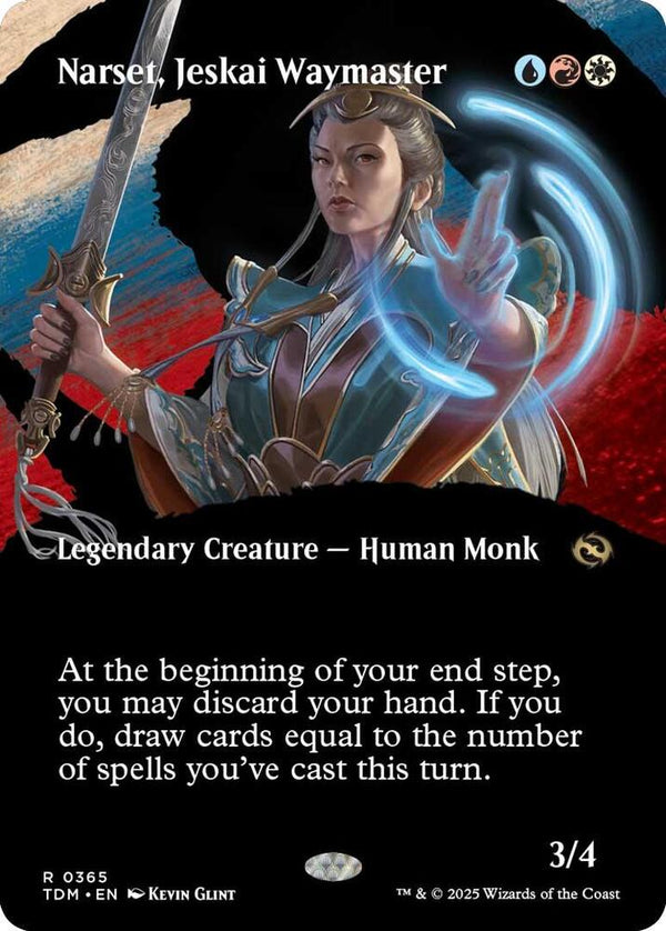Narset, Jeskai Waymaster 365/291 (Tarkir: Dragonstorm)  - Borderless