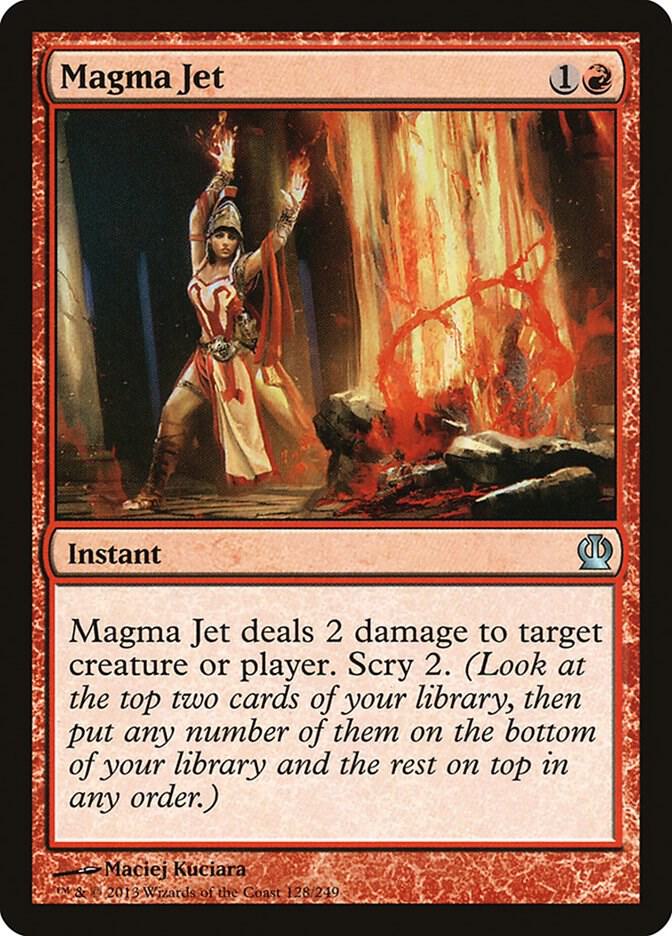 Magma Jet 128/249 (Theros) 