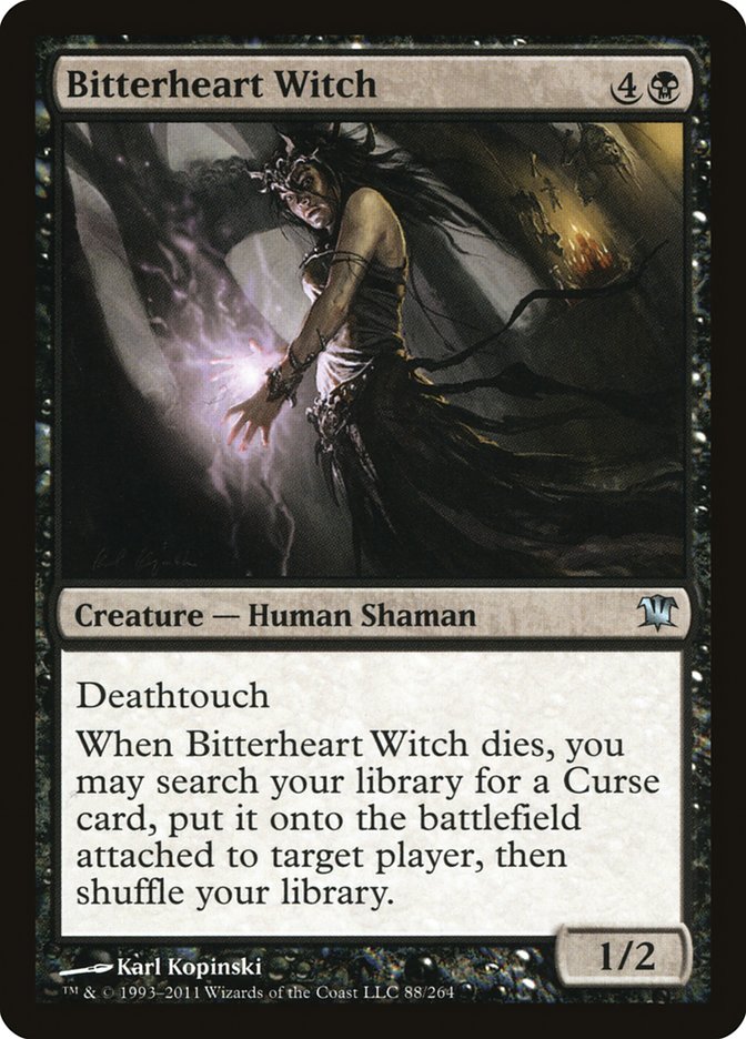 Bitterheart Witch 88/264 (Innistrad) 