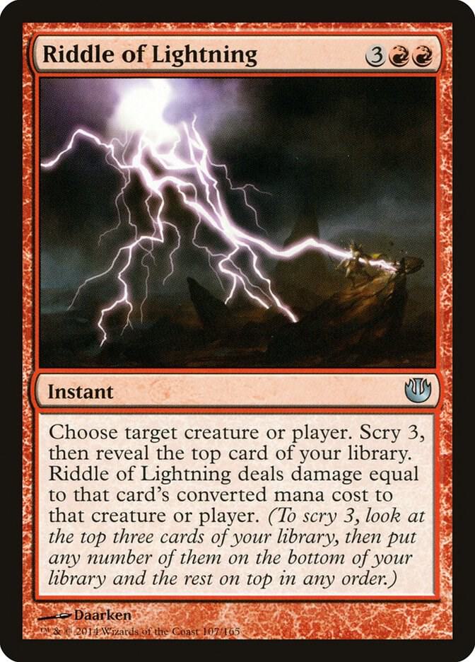 Riddle of Lightning 107/165 (Journey Into Nyx) 