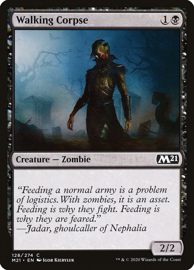 Walking Corpse 128/274 (Core Set 2021) 