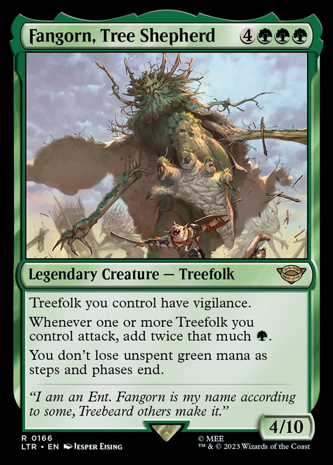 Fangorn, Tree Shepherd 166 (Universes Beyond: The Lord of the Rings: Tales of Middle-earth) 