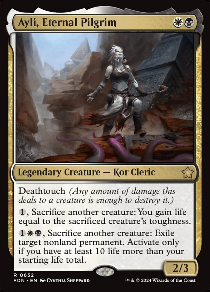 Ayli, Eternal Pilgrim 652/291 (Foundations) 