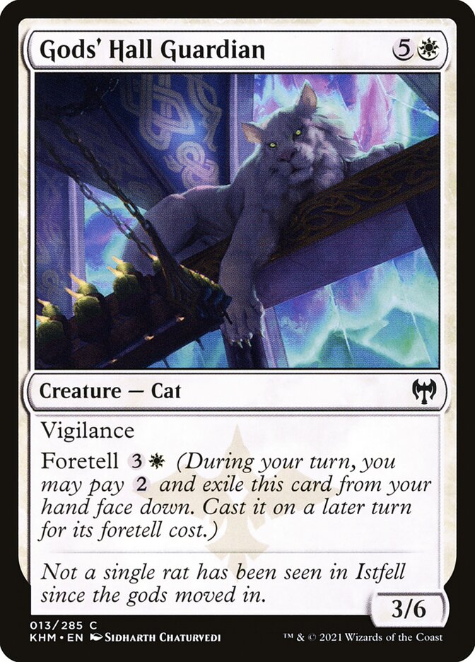 Gods' Hall Guardian 13/285 (Kaldheim) 