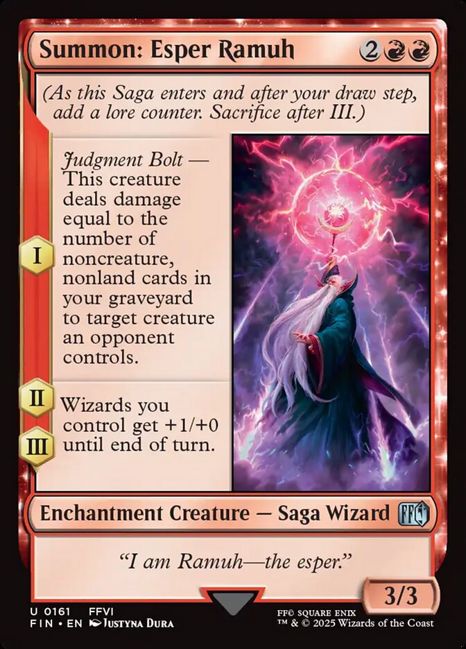 Summon: Esper Ramuh 161/309 (FINAL FANTASY) 