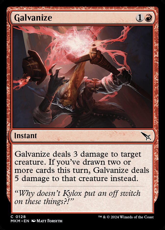 Galvanize 128/286 (Murders at Karlov Manor) 