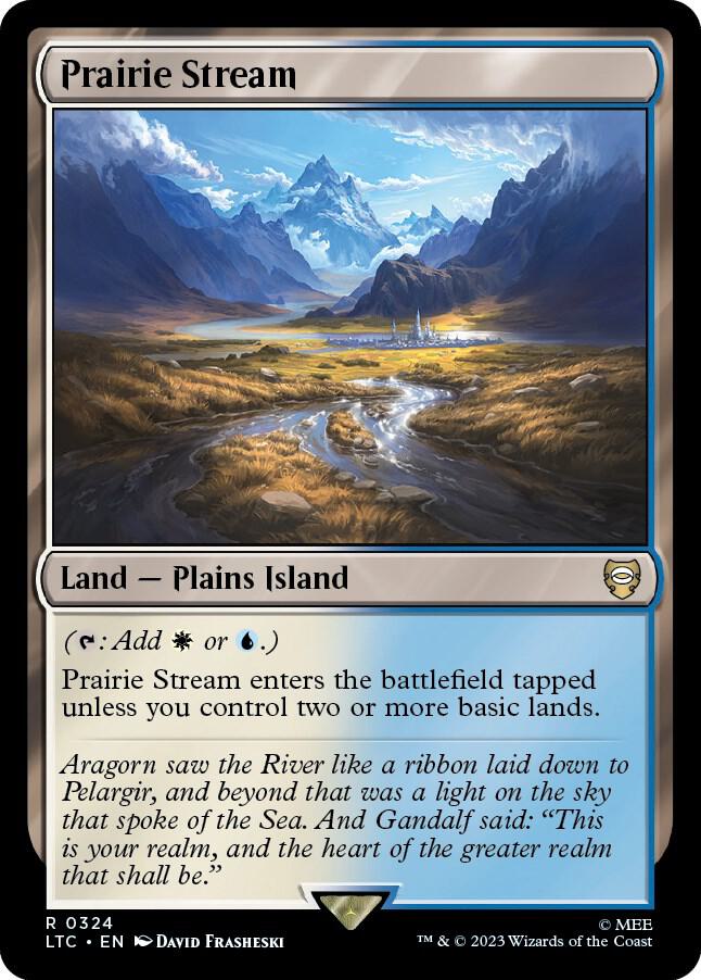 Prairie Stream 324 (Commander: The Lord of the Rings: Tales of Middle-earth) 