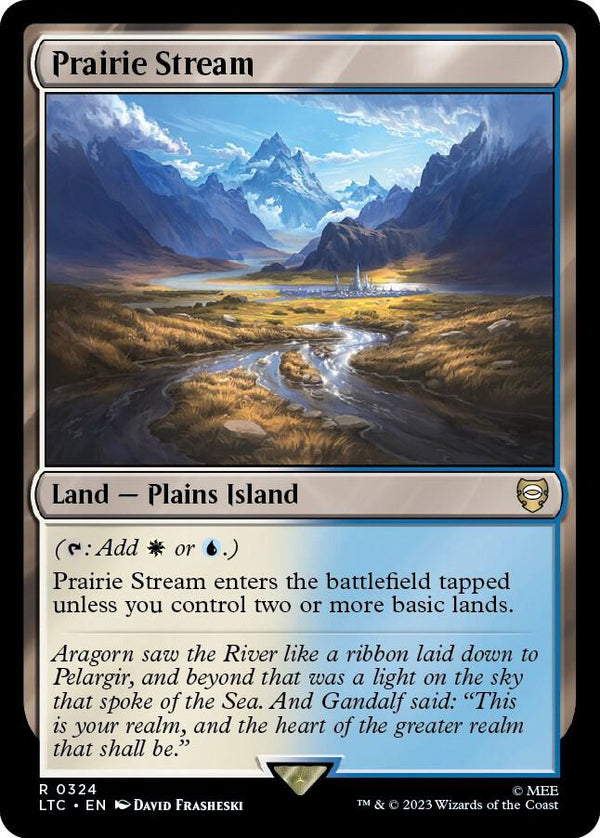 Prairie Stream 324 (Commander: The Lord of the Rings: Tales of Middle-earth) 