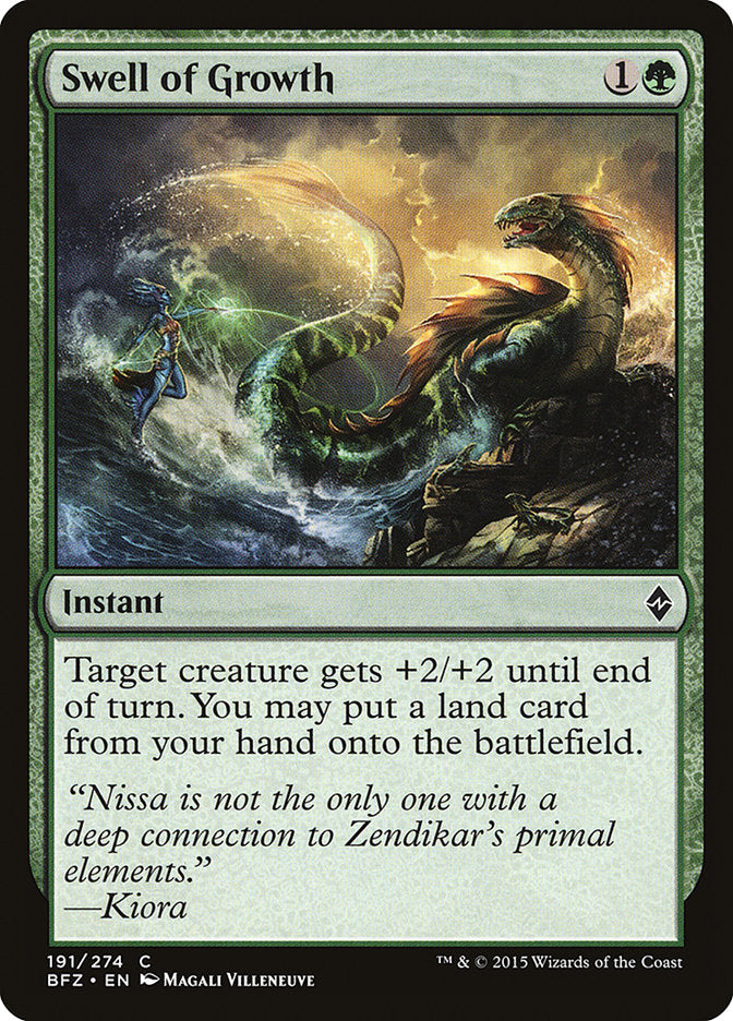 Swell of Growth 191/274 (Battle for Zendikar) 