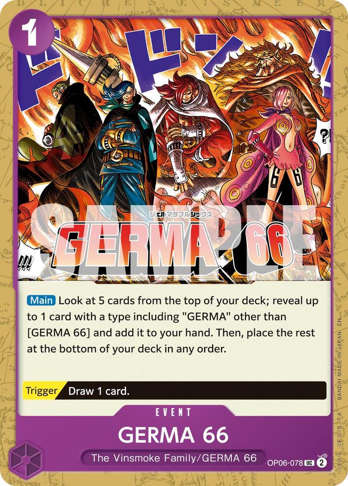 GERMA 66 (Reprint) OP06-078 (Premium Booster -The Best- Vol. 2) 